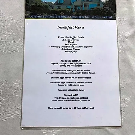 Bed & Breakfast Oakfield 4*